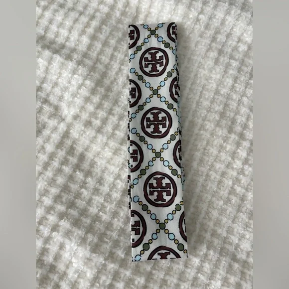 Tory Butch Silk Twilly Scarf - Picture 4 of 4